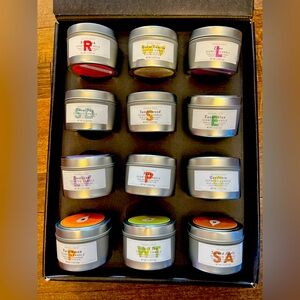 New- 2024. TRADER JOES 12 Days of scented candles pack